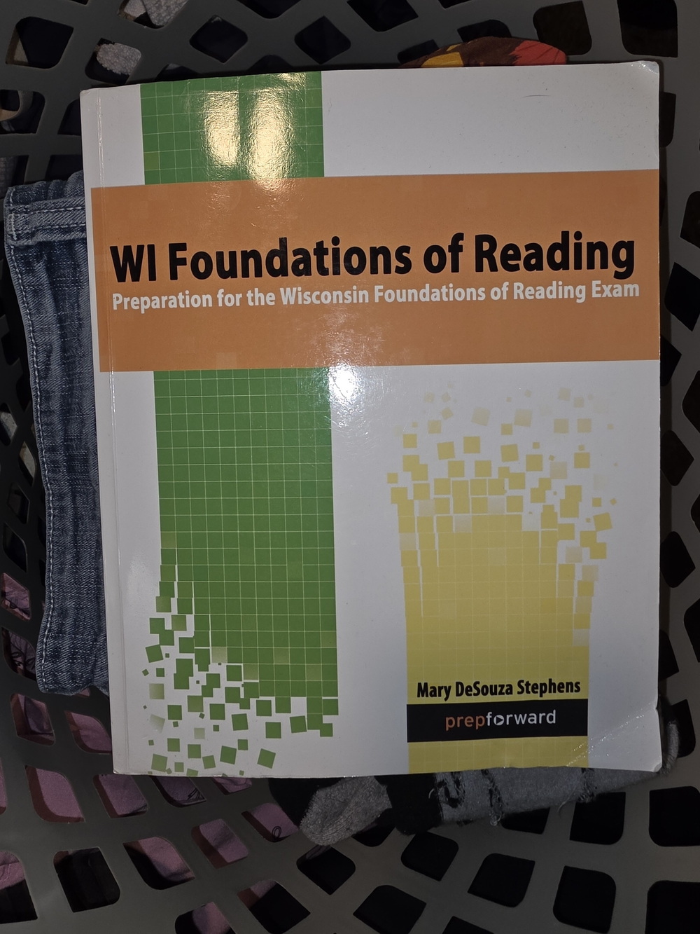 WI Foundations of Reading Prep Book - Green/Orange/Yellow Cover